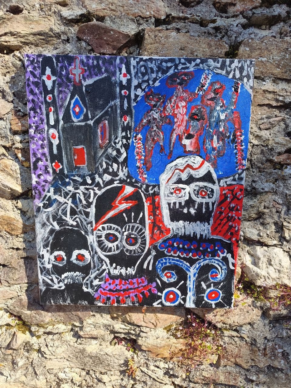 I Am Human — Original Acrylic Painting Original #38