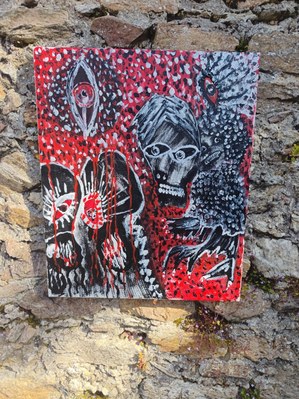 FEAR IS THE TOOL — Original Acrylic Painting #37