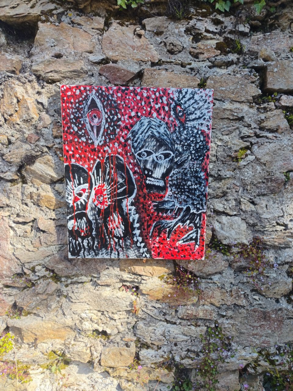 FEAR IS THE TOOL — Original Acrylic Painting #37 - Image 2