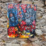 FALLEN FLOWERS — Original Acrylic Painting #41