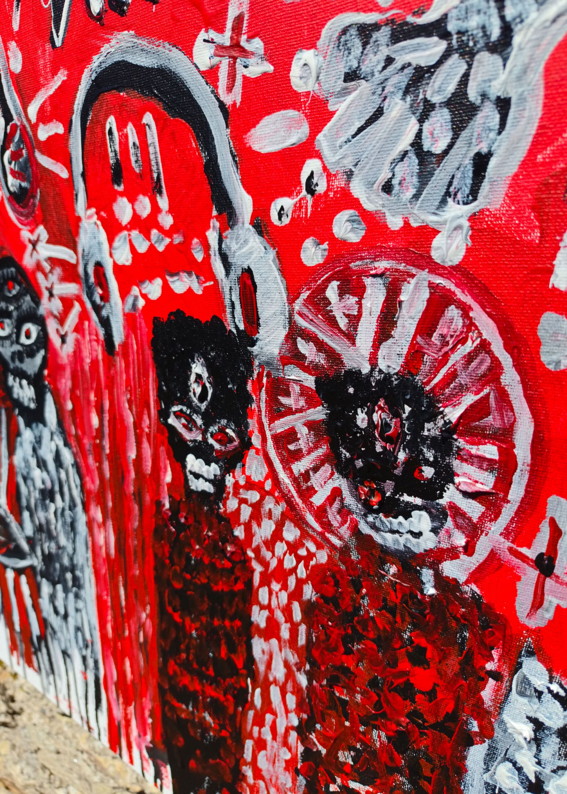 HIT PARADE — Original Acrylic Painting #36 - Image 5