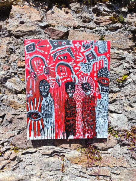 HIT PARADE — Original Acrylic Painting #36