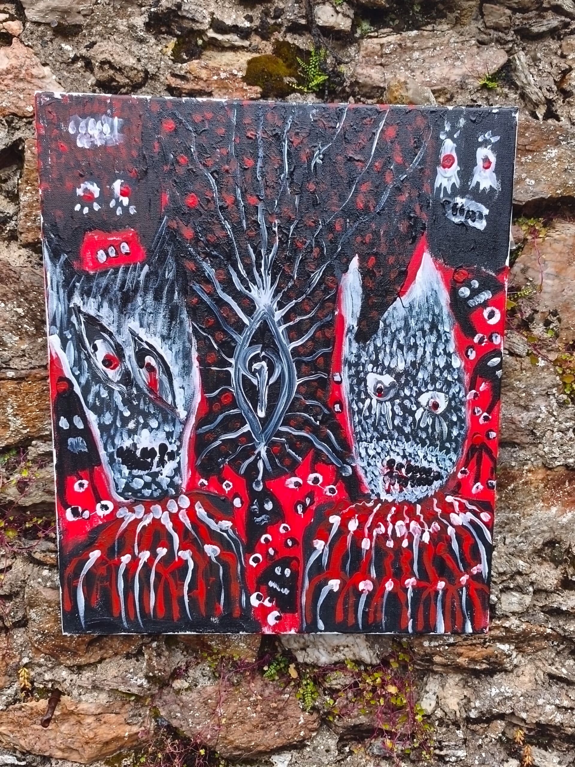 THE ORDER — Original Acrylic Painting #30 - Image 2
