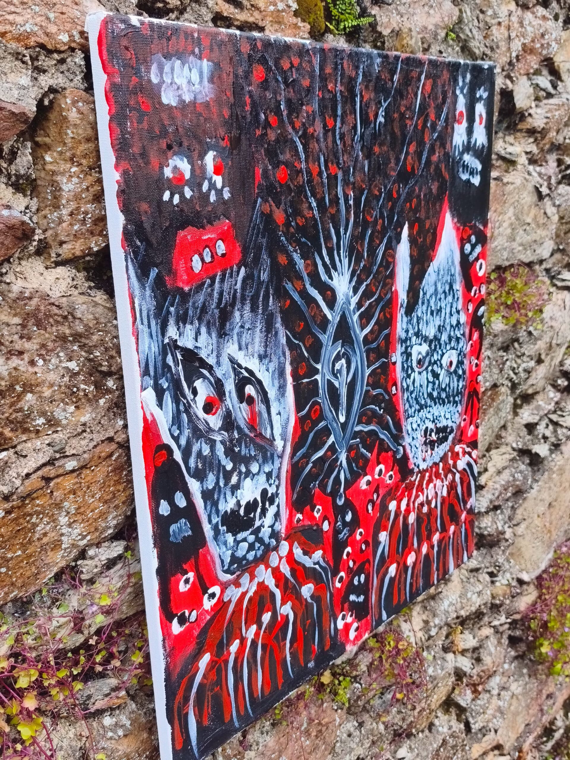 THE ORDER — Original Acrylic Painting #30 - Image 3