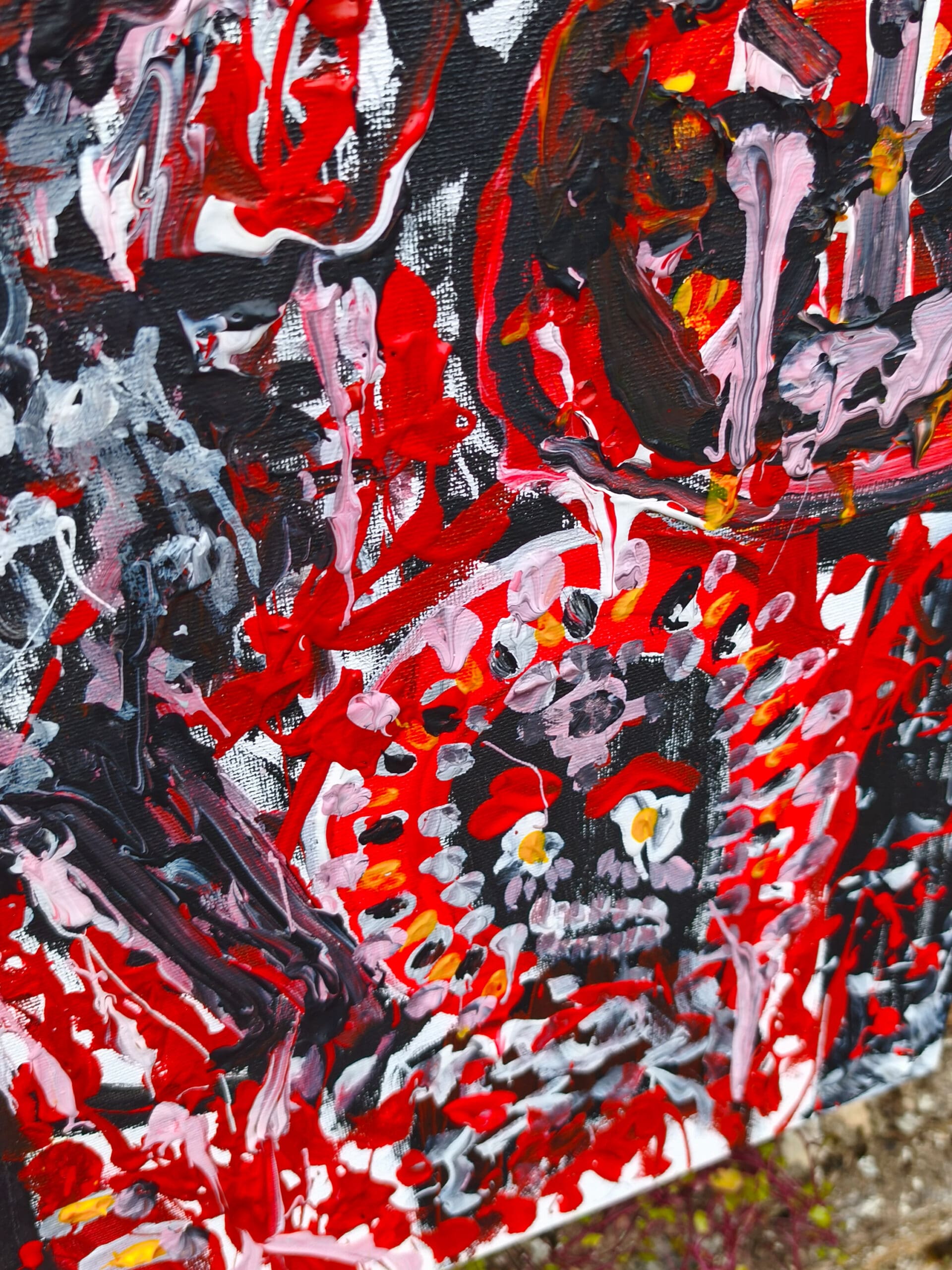 THE EMPTINESS WE FILL — Original Acrylic Painting #51 - Image 5