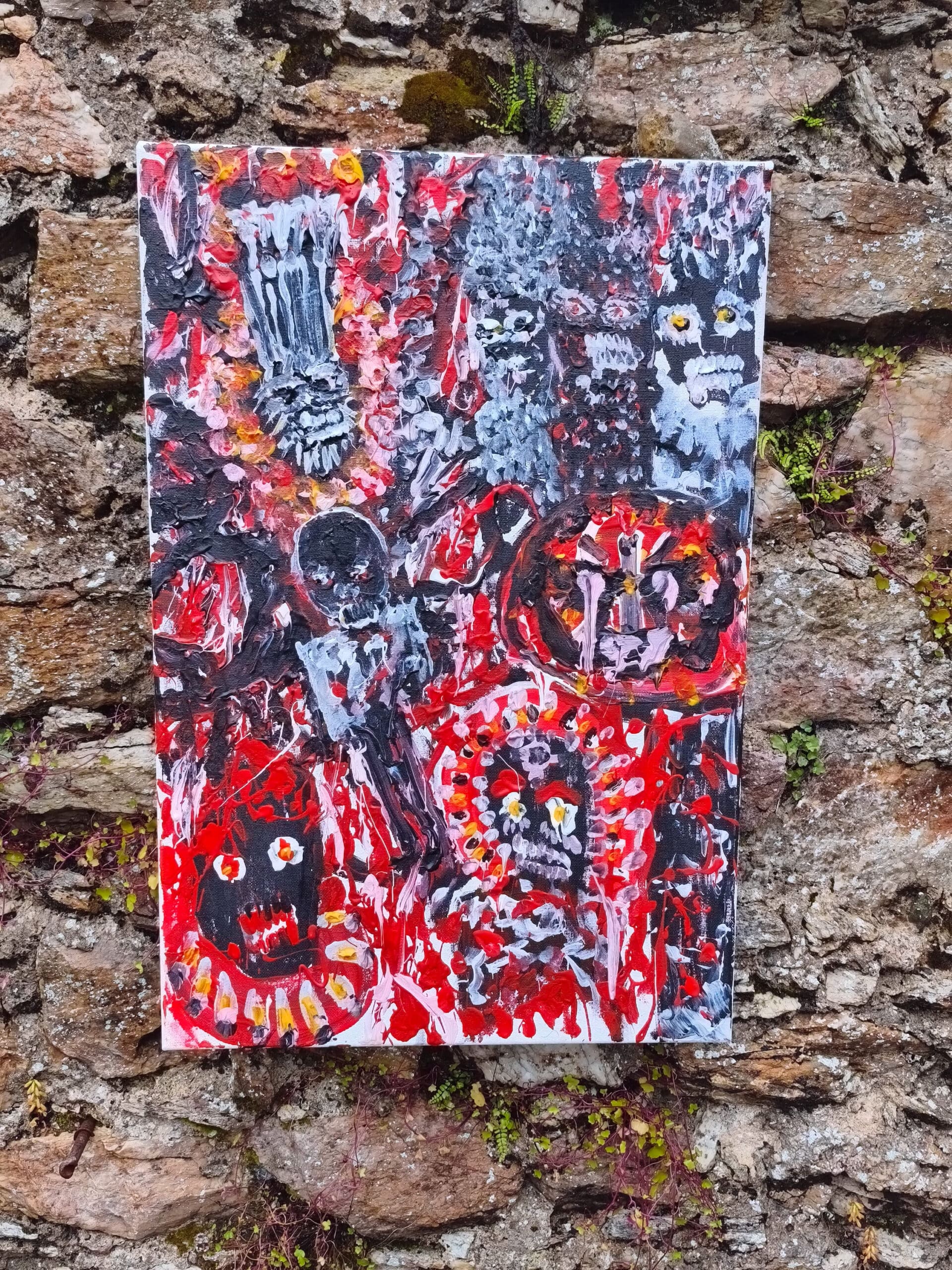 THE EMPTINESS WE FILL — Original Acrylic Painting #51 - Image 2