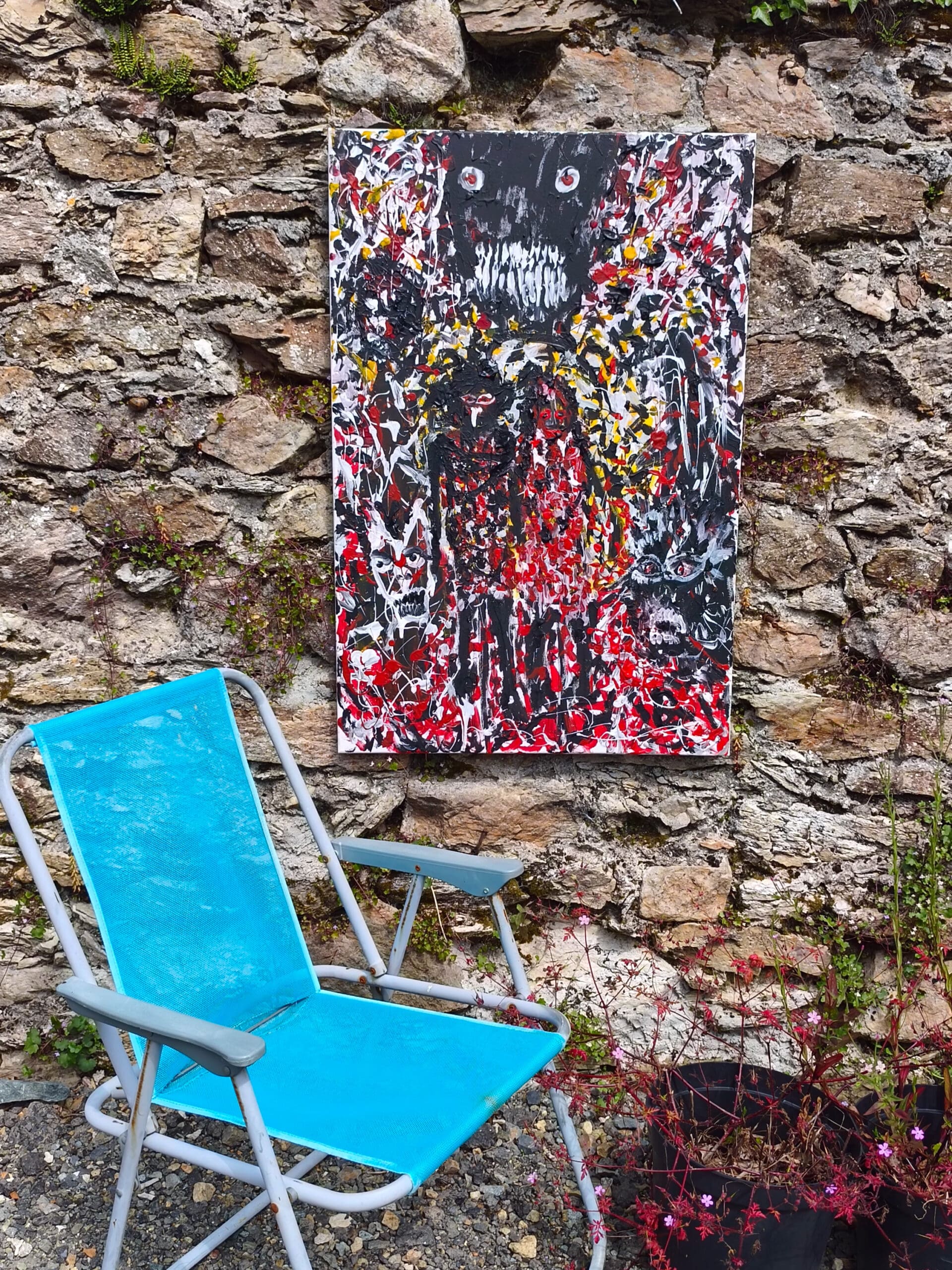 RETURN TO INNOCENCE 2 — Original Acrylic Painting #53 - Image 2