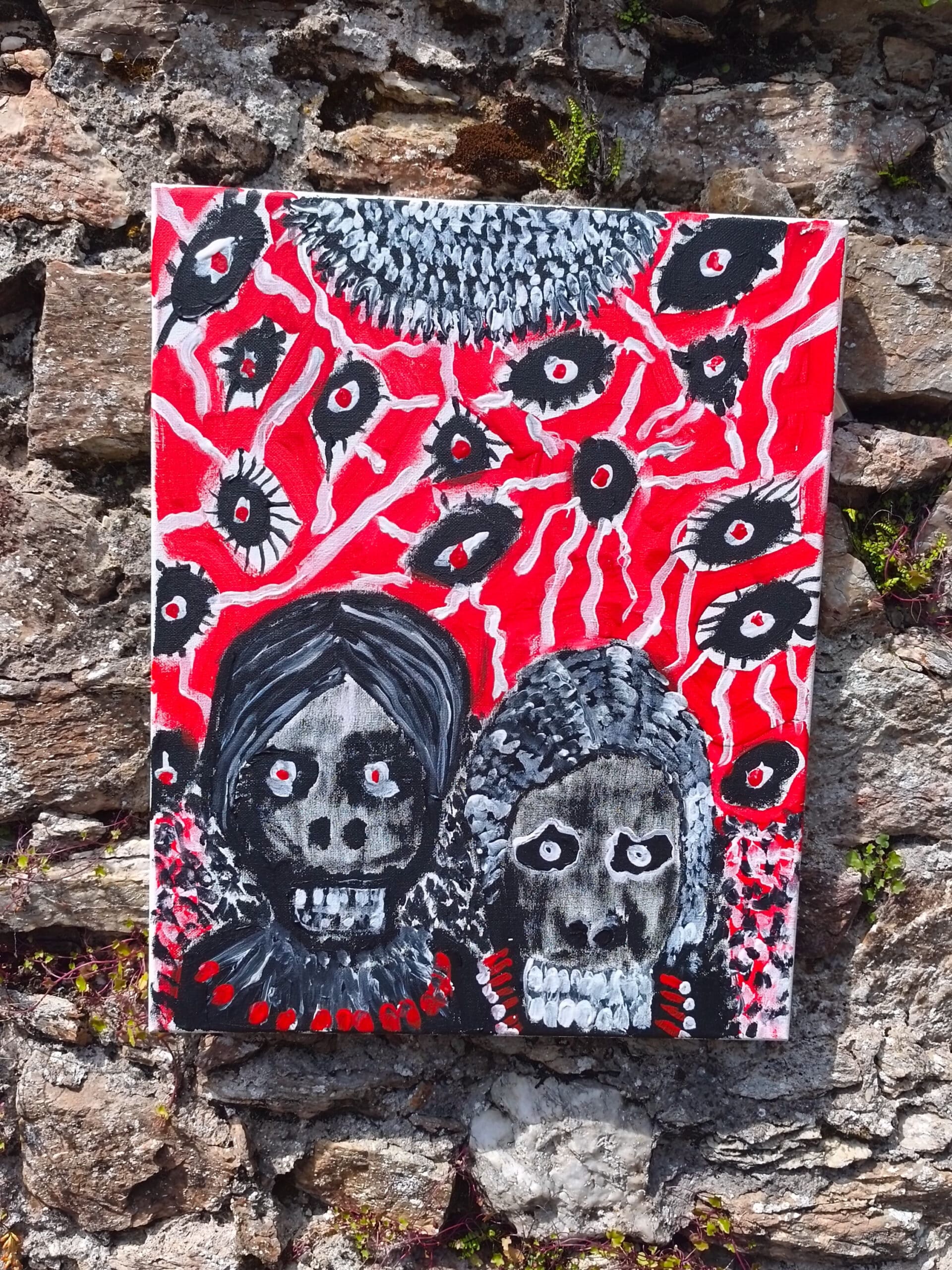OBSERVED — Original Acrylic Painting #21