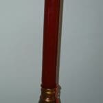 Copper candle holder