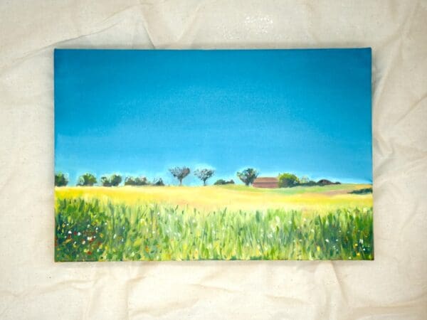 Yellow Field at Noon