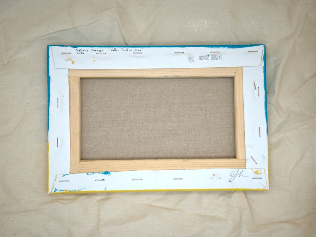 Yellow Field at Noon 20x30cm - Image 5