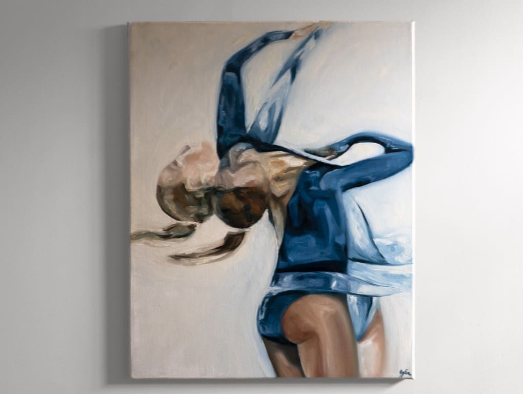 Layback Spin In Blue