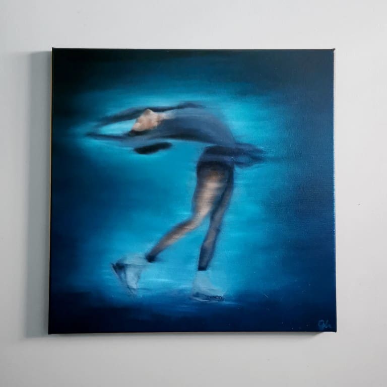 Satoko in Blue