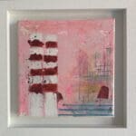 Shabby Chic Poolbeg Chimneys II (29cm) FRAMED