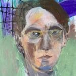 Original Painting - W.B Yeats William Butler Yeats 40cm