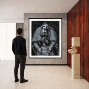 "Rembrant Revisited : Quiet Consolation In Indigo"