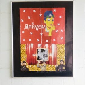 Odri and Friends — Original Collage Artwork, 2008