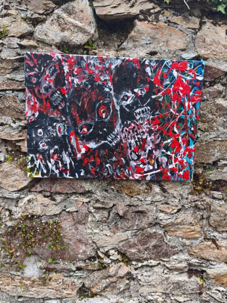 CONTROLLED FOLLY — Original Acrylic Painting #57