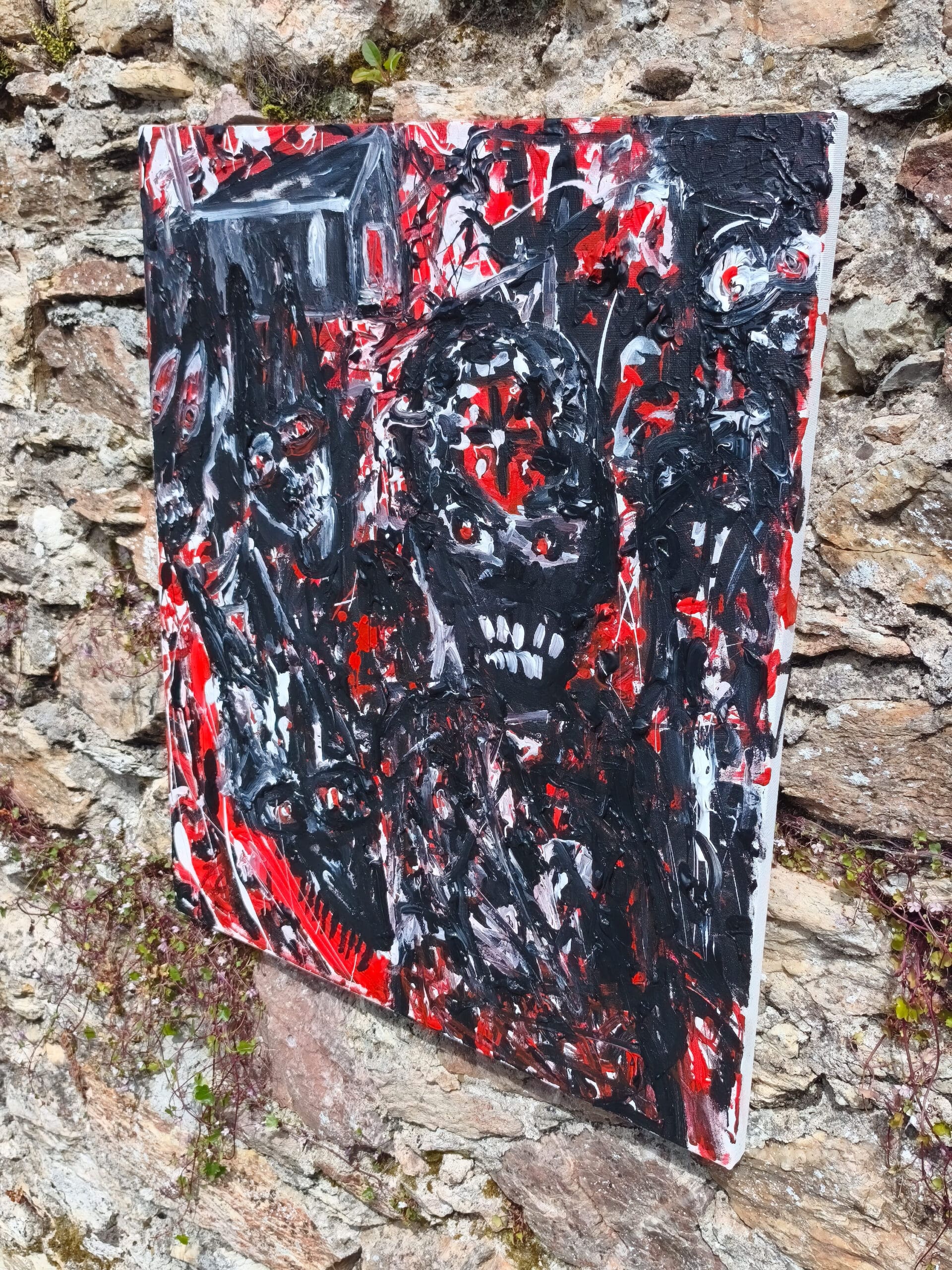 WAITING FOR A MIRACLE — Original Acrylic Painting #58 - Image 6