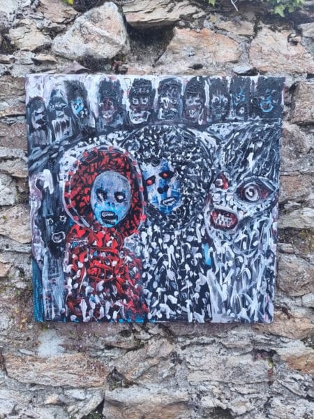 DYING — Original Acrylic Painting #61