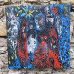 THE TRAGEDY OF MAN — Original Acrylic Painting #66