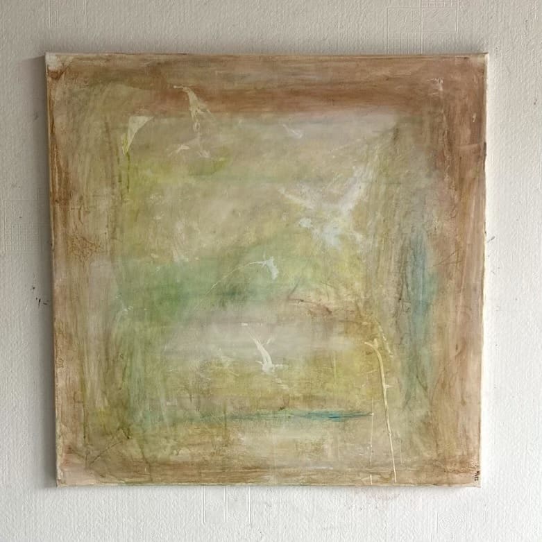 Ochre Sediment (60cm) - Warm Hero Neutral Art Piece - Image 4