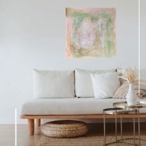 The Impressionists Commute No. 2 (60cm) - Subtle Hero Neutral Art Piece
