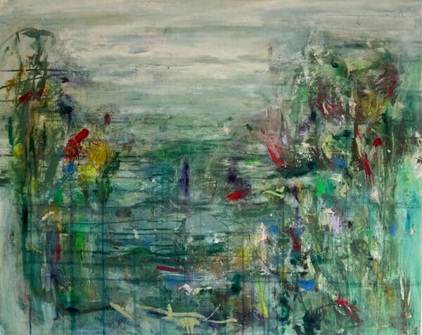 Once Upon A Pondscape II (100cm) LARGE Art
