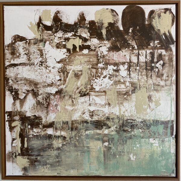 Curated Pause (62cm) Framed - A Quiet Luxury Artwork
