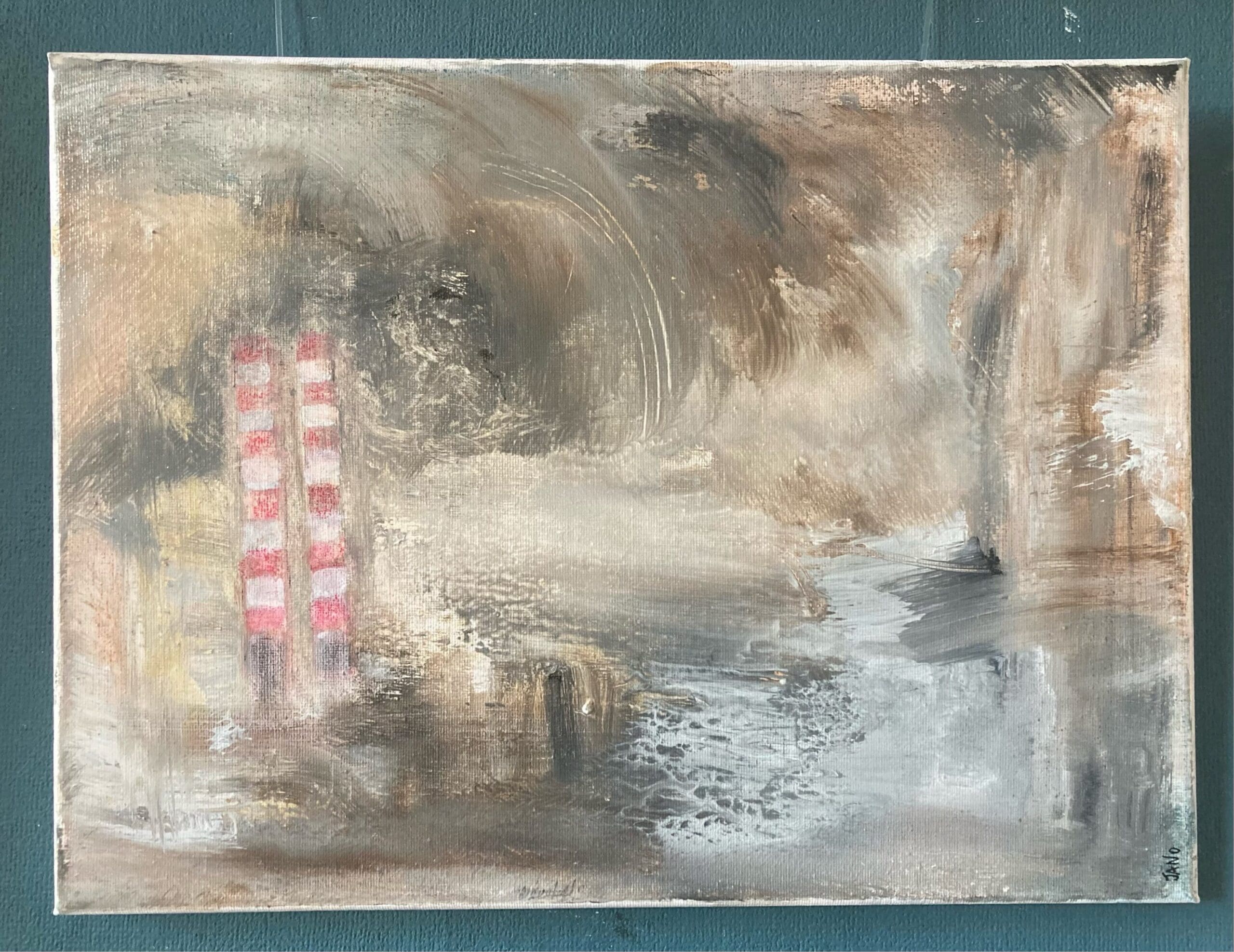 Poolbeg - Pumice and Hemp (40cm) - A Quiet Luxury Artwork - Image 4