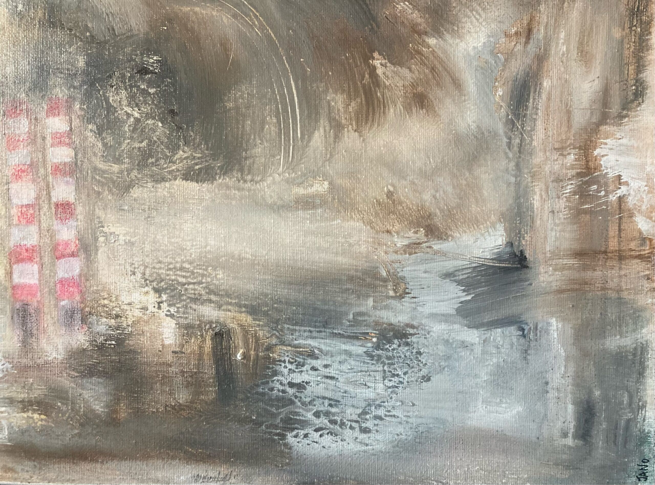 Poolbeg - Pumice and Hemp (40cm) - A Quiet Luxury Artwork - Image 5