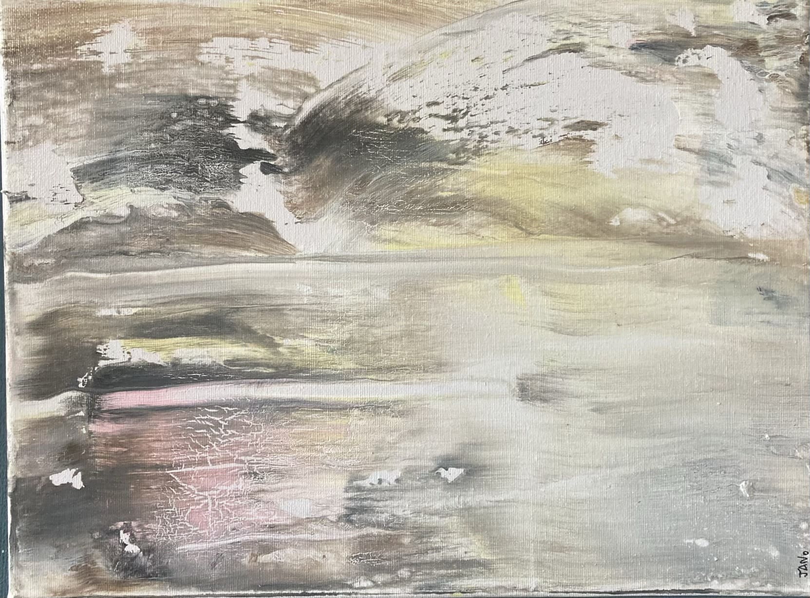 Chalk Horizon (40cm) - A Quiet Luxury Artwork