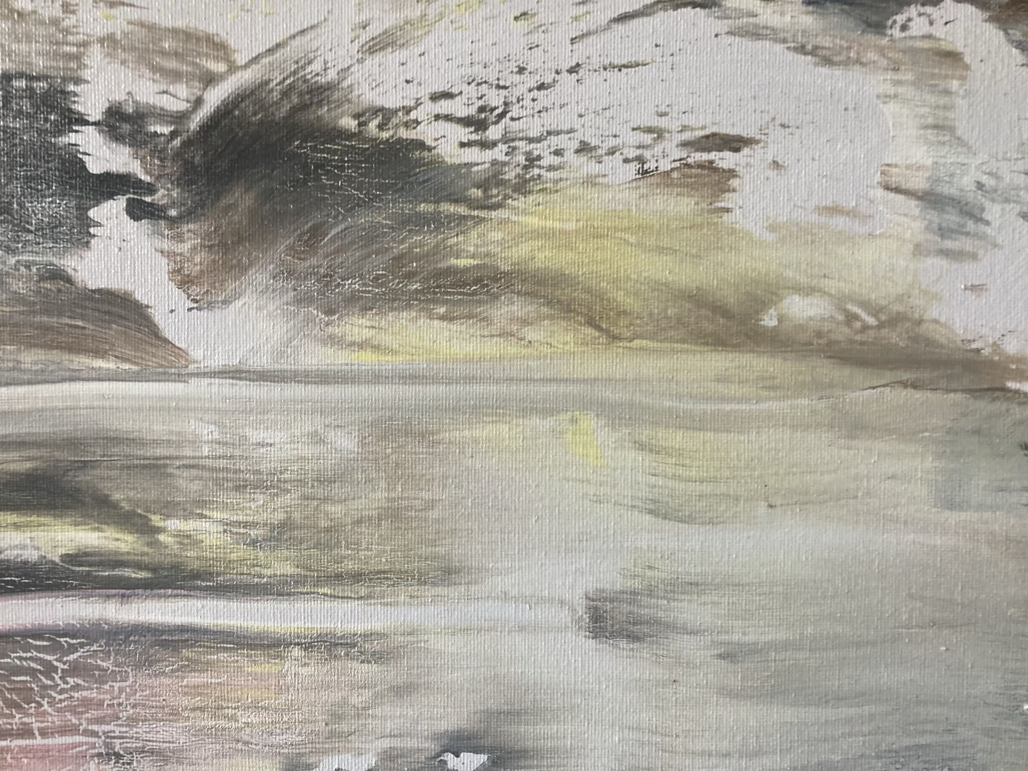 Chalk Horizon (40cm) - A Quiet Luxury Artwork - Image 3