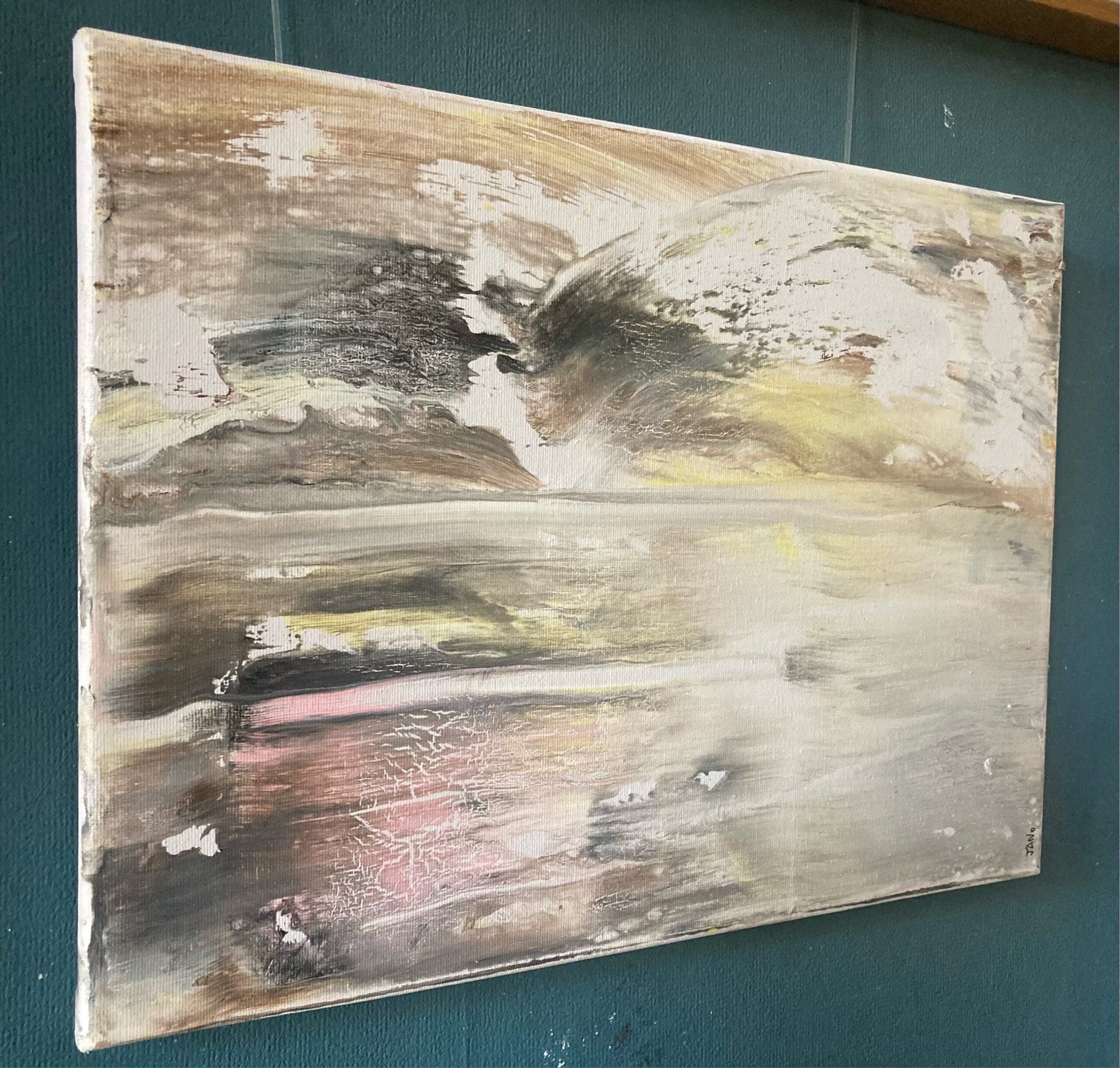Chalk Horizon (40cm) - A Quiet Luxury Artwork - Image 7