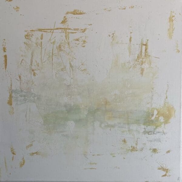 Shadows And Light On The Grand Canal (60cm) - Subtle Hero Neutral Art Piece