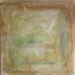 Ochre Sediment (60cm) - Warm Hero Neutral Art Piece