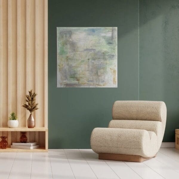 The Impressionists Commute No. 1 (60cm) - Subtle Hero Neutral Art Piece