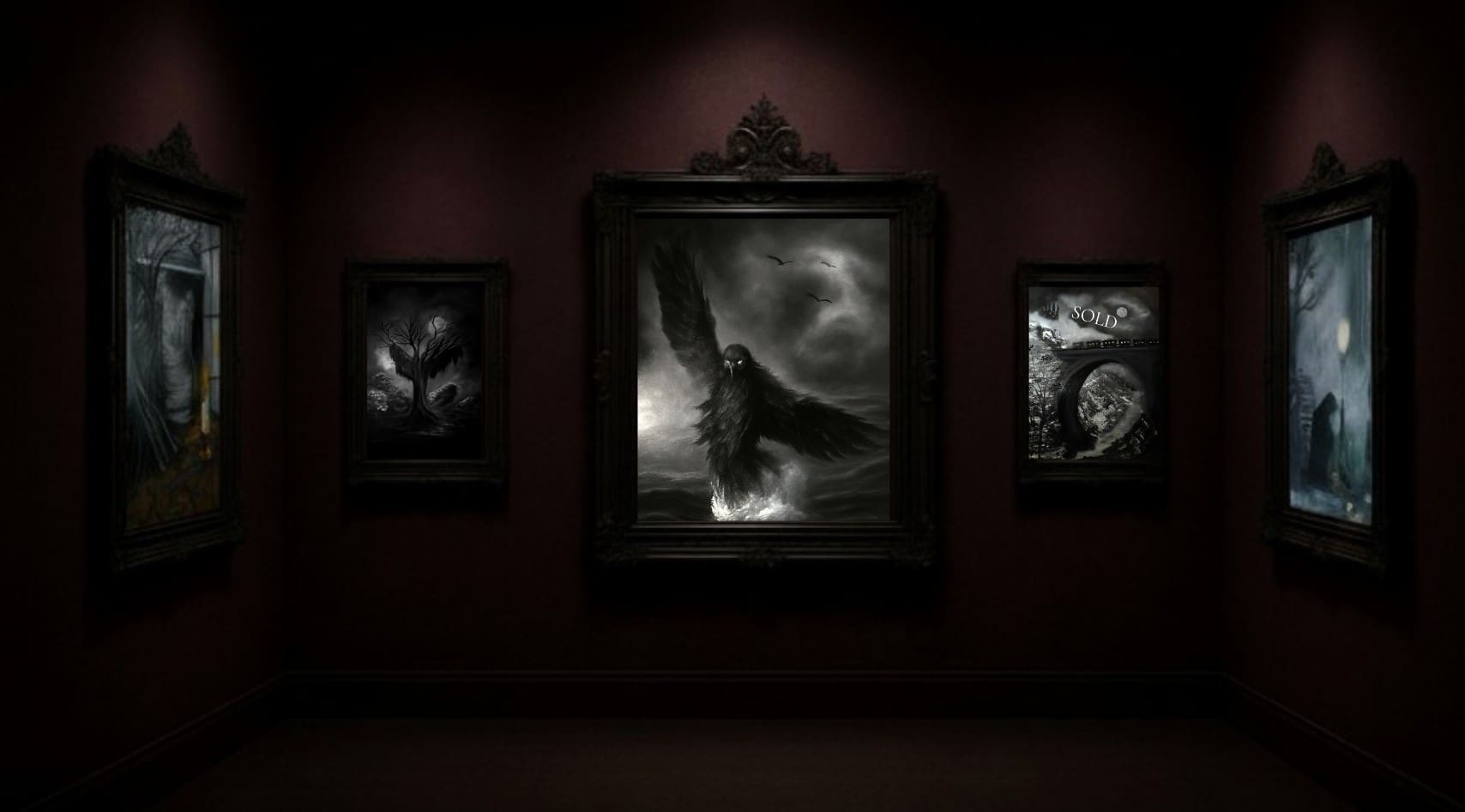 Selected artwork by Raven Dubh