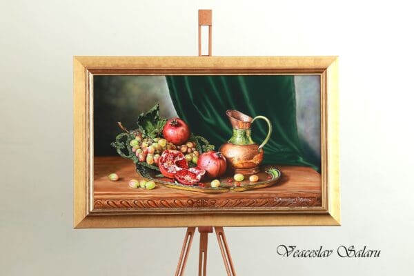 Pomegranate and Copper Jug