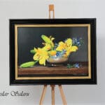 Yellow Lillies Original Oil Painting
