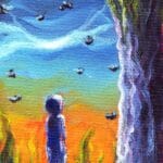 Contemplating by WR ImperfectArt