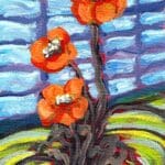 Road Side Poppies by WR ImperfectArt