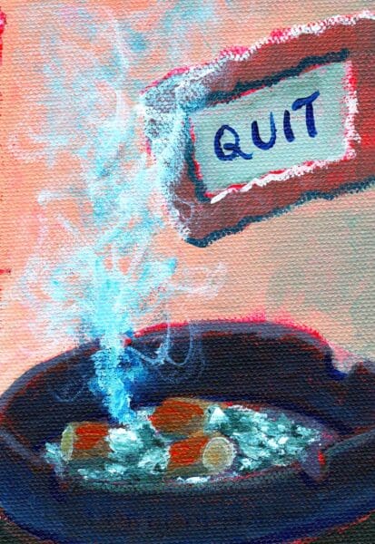 Quit by WR ImperfectArt