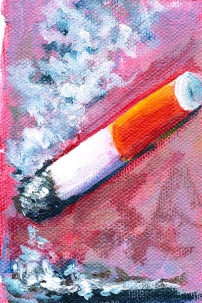 One More Cigarette by WR ImperfectArt