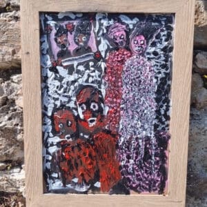 PANIC — Original Acrylic Painting #70