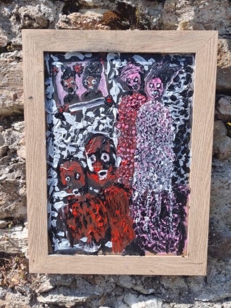 PANIC — Original Acrylic Painting #70