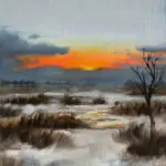 Sunset over the Bog