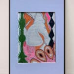Original Irish Drawing - Irish Art Interiors Art - Liberty London - Horse A4 Mounted