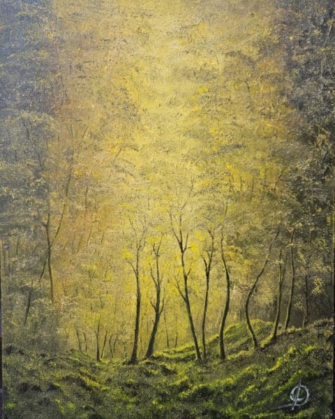 Golden Hush of the Trees