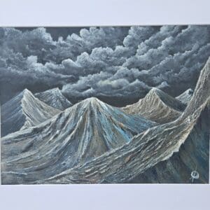 Storm on the mountains